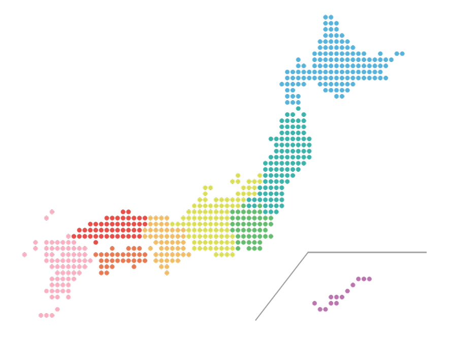 関東・関西・東海エリア